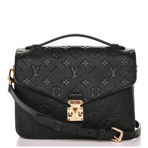 louis vuitton pochette metis black|louis vuitton pochette metis empreinte.